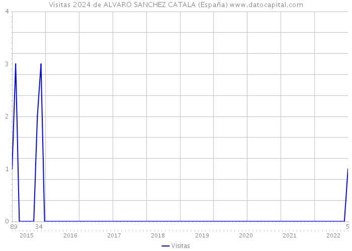 Visitas 2024 de ALVARO SANCHEZ CATALA (España) 