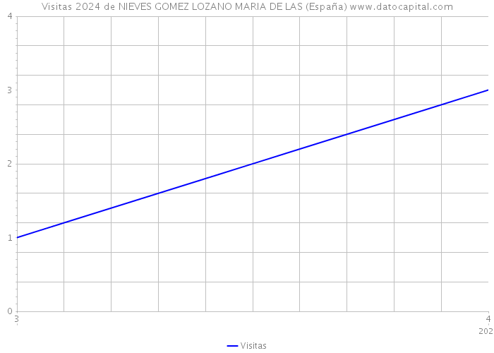 Visitas 2024 de NIEVES GOMEZ LOZANO MARIA DE LAS (España) 