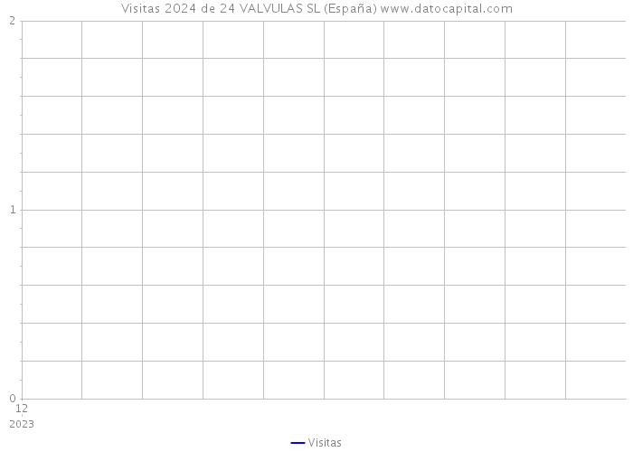 Visitas 2024 de 24 VALVULAS SL (España) 