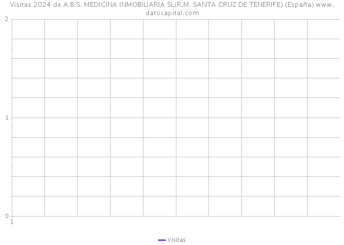 Visitas 2024 de A.B.S. MEDICINA INMOBILIARIA SL(R.M. SANTA CRUZ DE TENERIFE) (España) 
