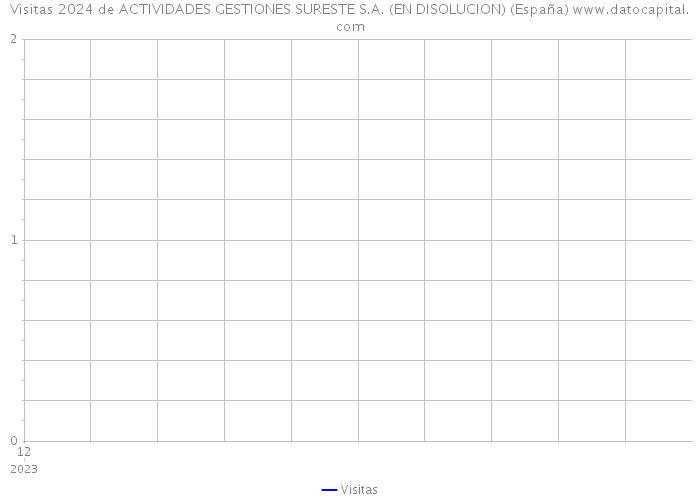 Visitas 2024 de ACTIVIDADES GESTIONES SURESTE S.A. (EN DISOLUCION) (España) 