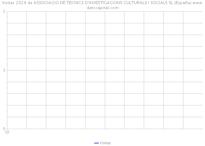 Visitas 2024 de ASSOCIACIO DE TECNICS D'INVESTIGACIONS CULTURALS I SOCIALS SL (España) 