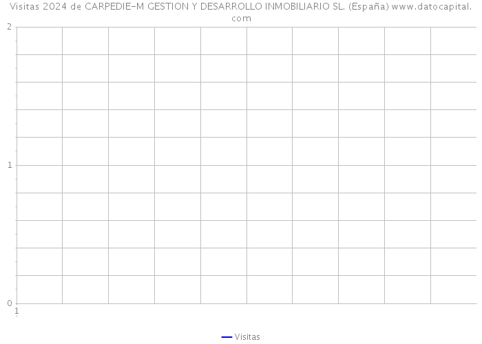 Visitas 2024 de CARPEDIE-M GESTION Y DESARROLLO INMOBILIARIO SL. (España) 