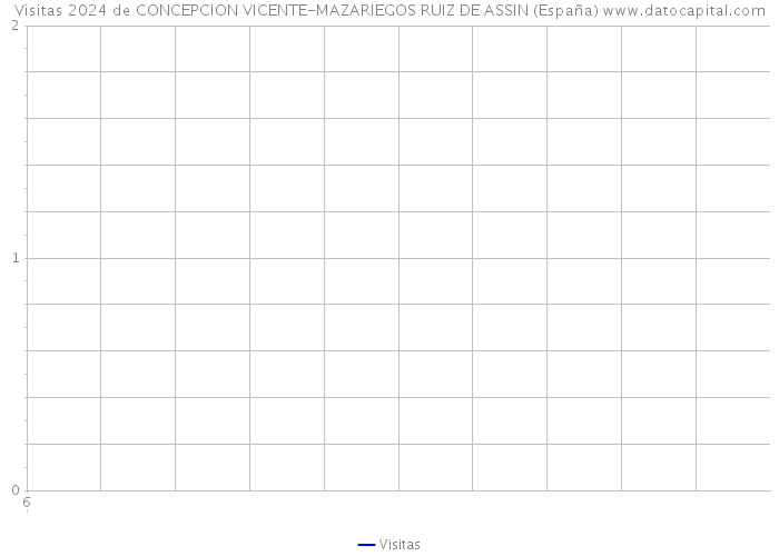 Visitas 2024 de CONCEPCION VICENTE-MAZARIEGOS RUIZ DE ASSIN (España) 