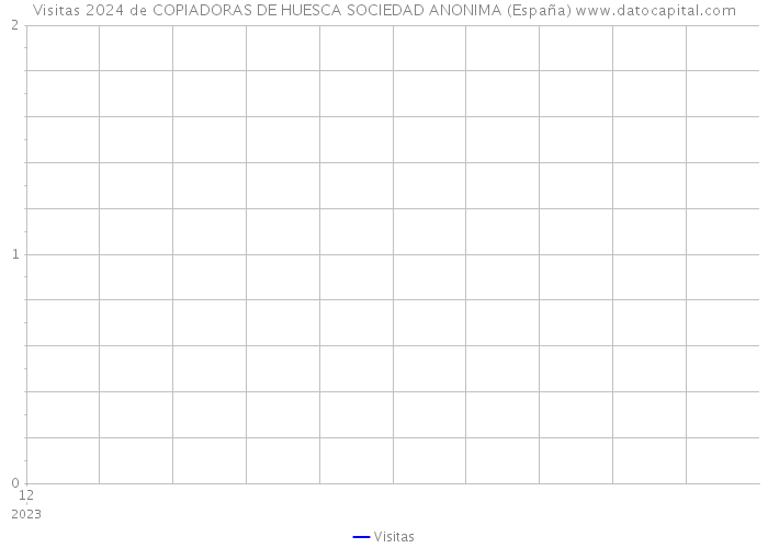 Visitas 2024 de COPIADORAS DE HUESCA SOCIEDAD ANONIMA (España) 