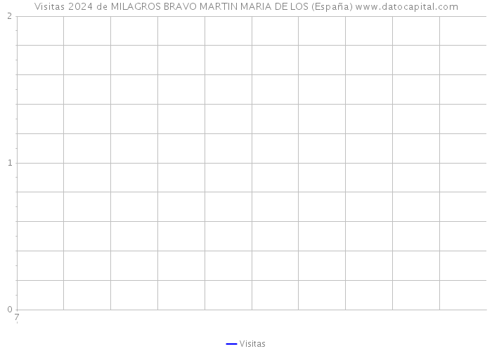 Visitas 2024 de MILAGROS BRAVO MARTIN MARIA DE LOS (España) 