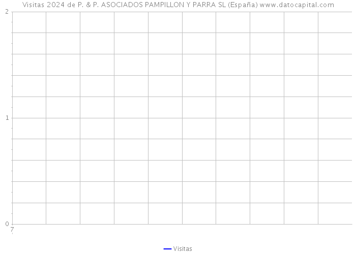 Visitas 2024 de P. & P. ASOCIADOS PAMPILLON Y PARRA SL (España) 