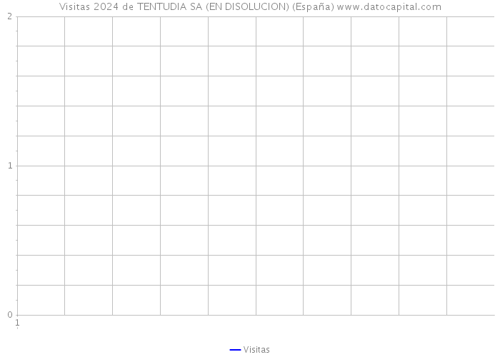 Visitas 2024 de TENTUDIA SA (EN DISOLUCION) (España) 