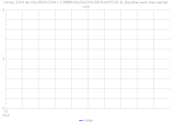 Visitas 2024 de VALORIZACION Y COMERCIALIZACION DE PLASTICOS SL (España) 