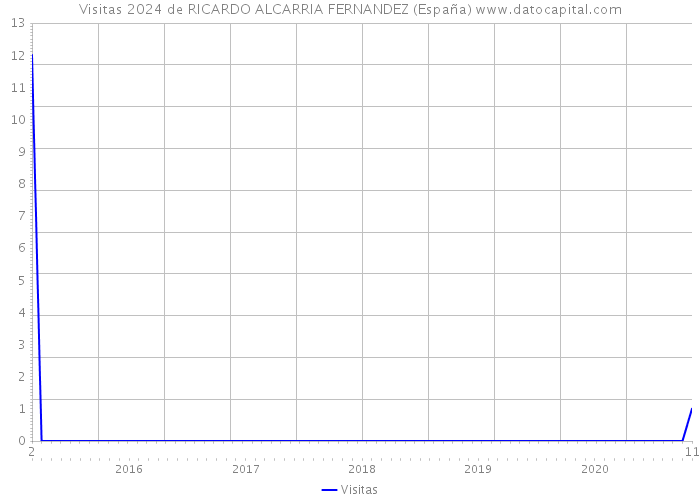 Visitas 2024 de RICARDO ALCARRIA FERNANDEZ (España) 