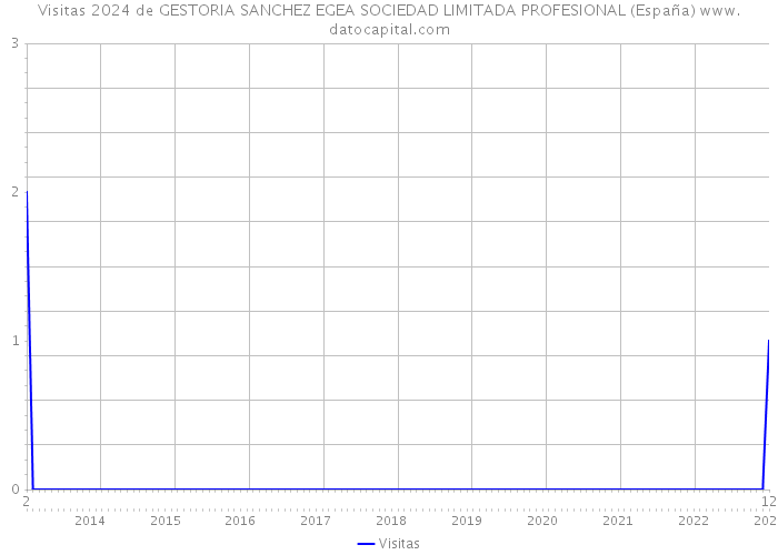 Visitas 2024 de GESTORIA SANCHEZ EGEA SOCIEDAD LIMITADA PROFESIONAL (España) 