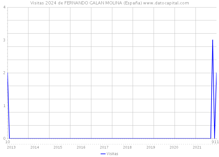 Visitas 2024 de FERNANDO GALAN MOLINA (España) 