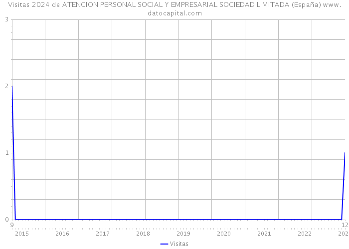 Visitas 2024 de ATENCION PERSONAL SOCIAL Y EMPRESARIAL SOCIEDAD LIMITADA (España) 