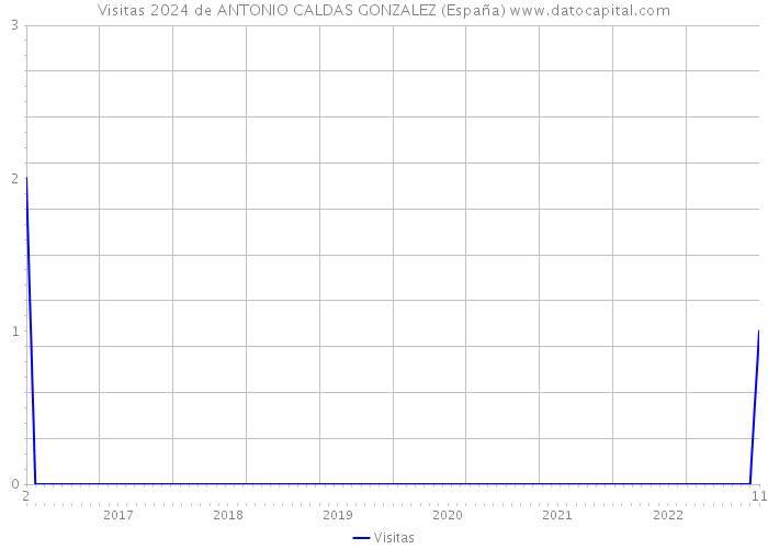 Visitas 2024 de ANTONIO CALDAS GONZALEZ (España) 
