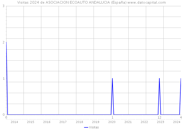 Visitas 2024 de ASOCIACION ECOAUTO ANDALUCIA (España) 