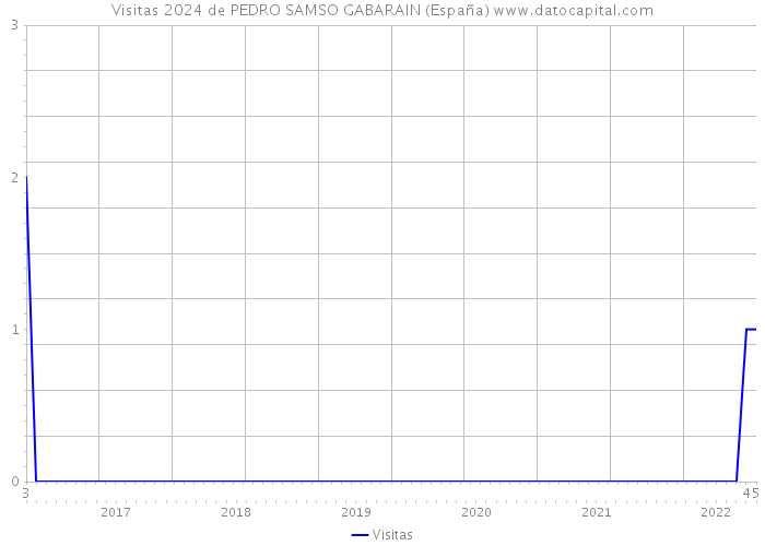 Visitas 2024 de PEDRO SAMSO GABARAIN (España) 