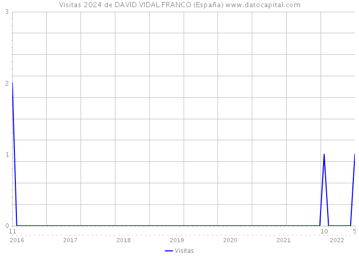 Visitas 2024 de DAVID VIDAL FRANCO (España) 