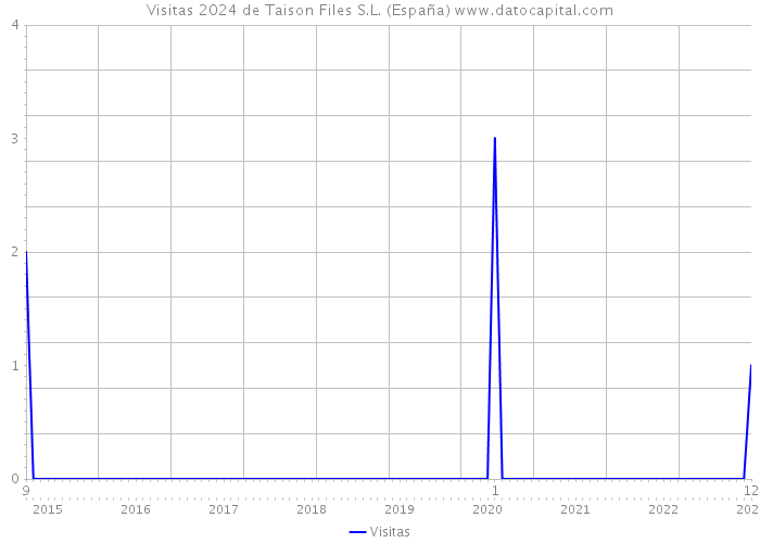 Visitas 2024 de Taison Files S.L. (España) 