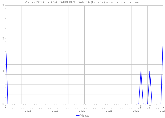Visitas 2024 de ANA CABRERIZO GARCIA (España) 