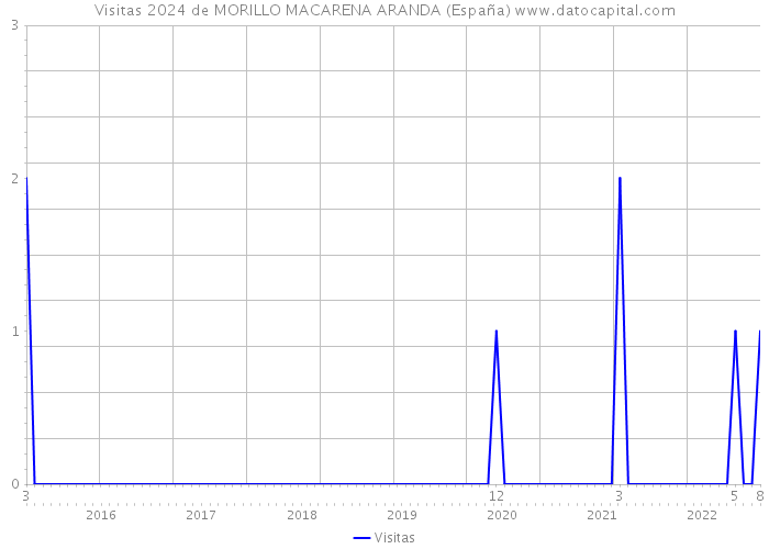 Visitas 2024 de MORILLO MACARENA ARANDA (España) 