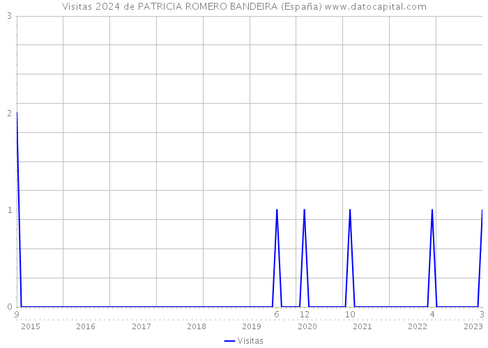Visitas 2024 de PATRICIA ROMERO BANDEIRA (España) 