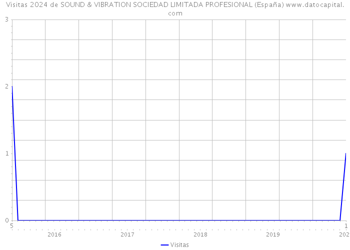 Visitas 2024 de SOUND & VIBRATION SOCIEDAD LIMITADA PROFESIONAL (España) 