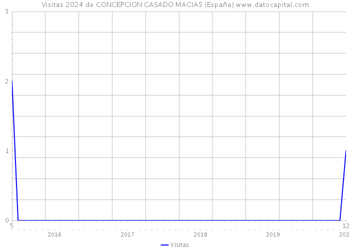 Visitas 2024 de CONCEPCION CASADO MACIAS (España) 