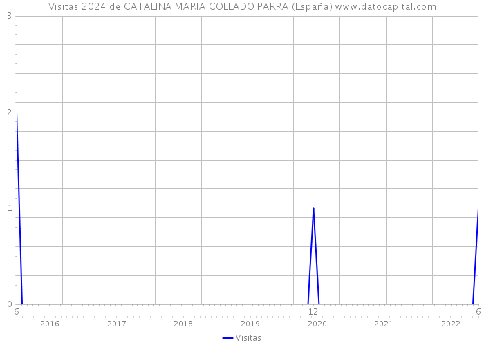 Visitas 2024 de CATALINA MARIA COLLADO PARRA (España) 