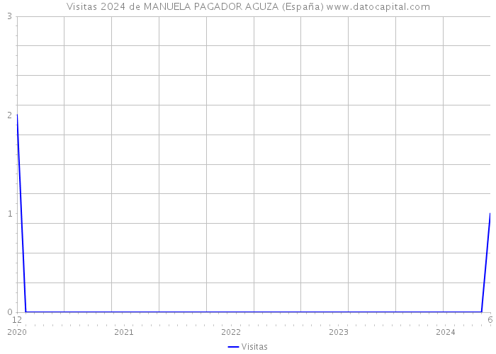Visitas 2024 de MANUELA PAGADOR AGUZA (España) 