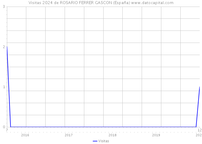Visitas 2024 de ROSARIO FERRER GASCON (España) 