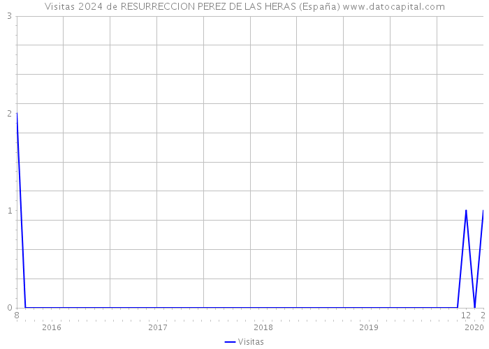 Visitas 2024 de RESURRECCION PEREZ DE LAS HERAS (España) 