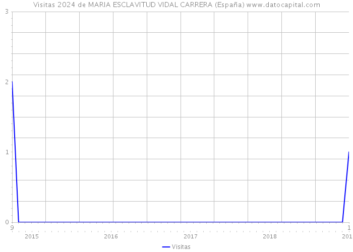 Visitas 2024 de MARIA ESCLAVITUD VIDAL CARRERA (España) 