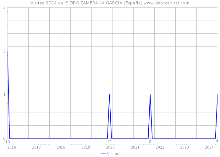 Visitas 2024 de ISIDRO ZAMBRANA GARCIA (España) 