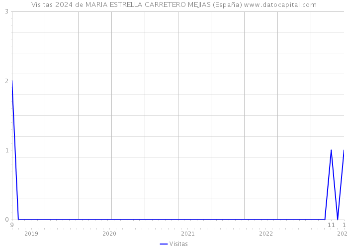 Visitas 2024 de MARIA ESTRELLA CARRETERO MEJIAS (España) 