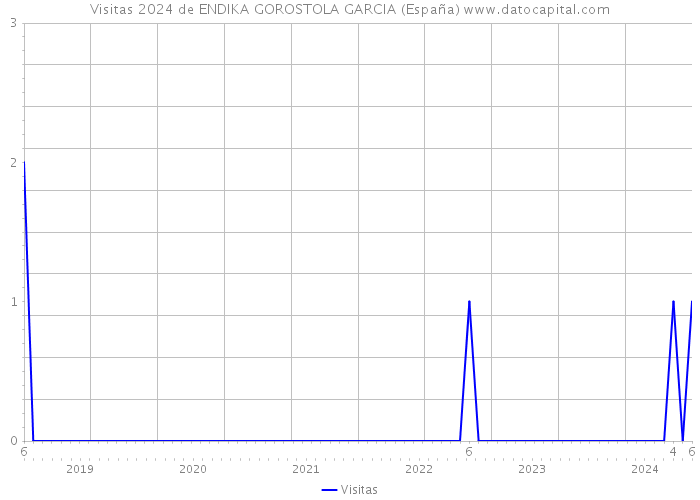 Visitas 2024 de ENDIKA GOROSTOLA GARCIA (España) 