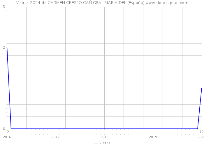 Visitas 2024 de CARMEN CRESPO CAÑIGRAL MARIA DEL (España) 