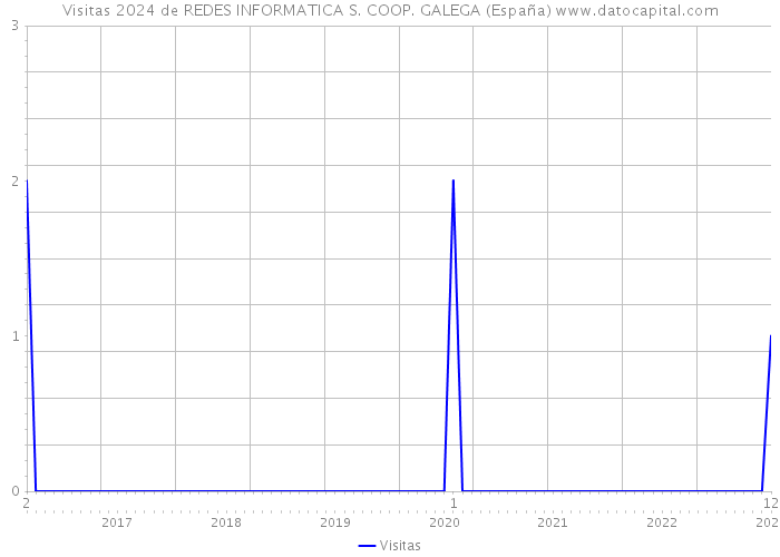 Visitas 2024 de REDES INFORMATICA S. COOP. GALEGA (España) 