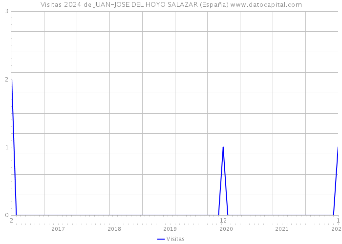 Visitas 2024 de JUAN-JOSE DEL HOYO SALAZAR (España) 