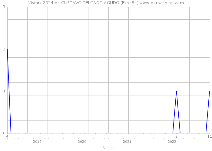 Visitas 2024 de GUSTAVO DELGADO AGUDO (España) 