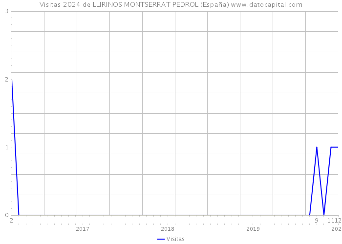 Visitas 2024 de LLIRINOS MONTSERRAT PEDROL (España) 