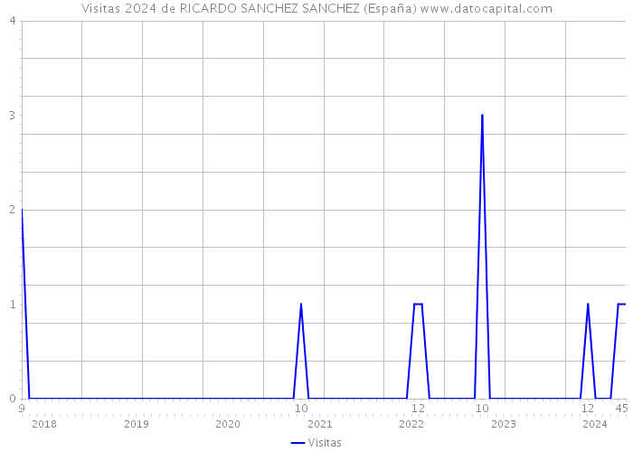 Visitas 2024 de RICARDO SANCHEZ SANCHEZ (España) 