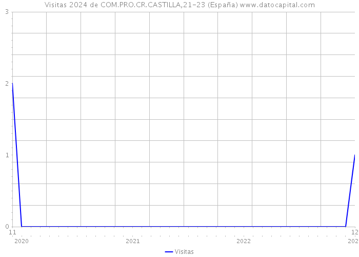 Visitas 2024 de COM.PRO.CR.CASTILLA,21-23 (España) 