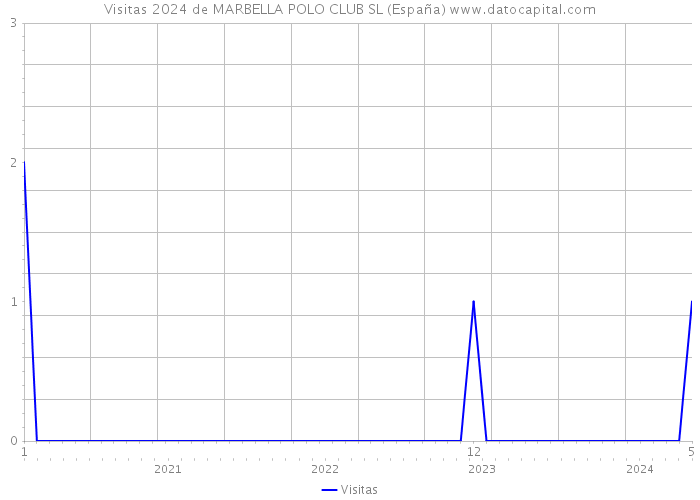 Visitas 2024 de MARBELLA POLO CLUB SL (España) 