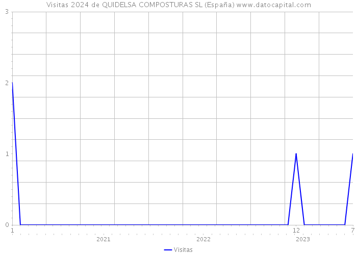 Visitas 2024 de QUIDELSA COMPOSTURAS SL (España) 