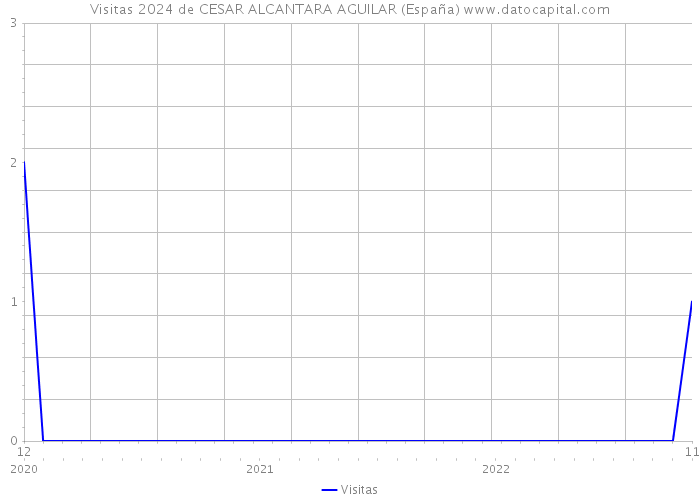 Visitas 2024 de CESAR ALCANTARA AGUILAR (España) 