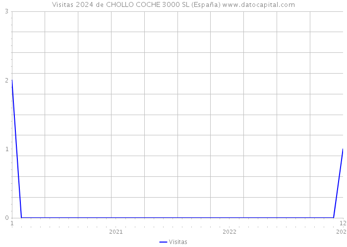 Visitas 2024 de CHOLLO COCHE 3000 SL (España) 