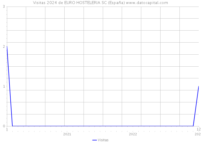 Visitas 2024 de EURO HOSTELERIA SC (España) 