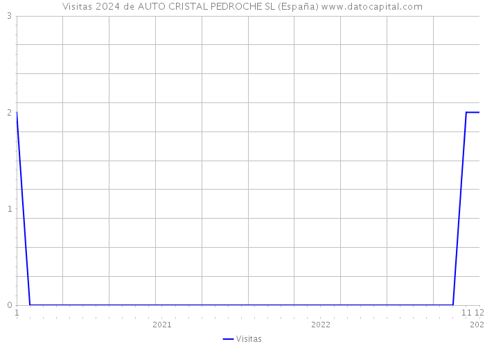 Visitas 2024 de AUTO CRISTAL PEDROCHE SL (España) 