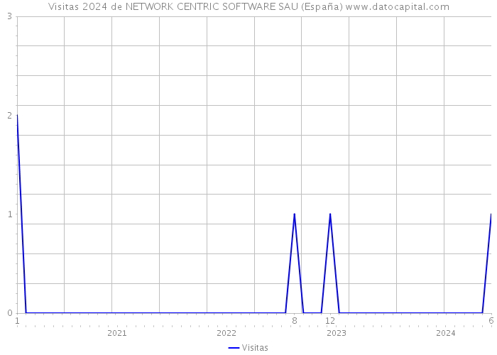 Visitas 2024 de NETWORK CENTRIC SOFTWARE SAU (España) 