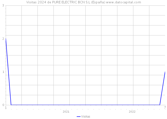 Visitas 2024 de PURE ELECTRIC BCN S.L (España) 